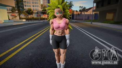 Bra (Universe 16) SSJ transformaciones v3 pour GTA San Andreas