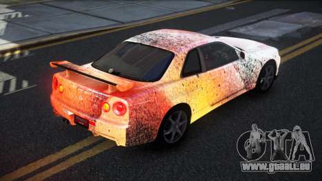 Nissan Skyline R34 PNZ S9 für GTA 4