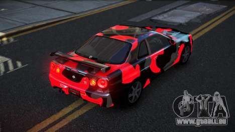 Nissan Skyline R34 PNZ S7 pour GTA 4