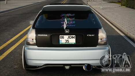 Honda Civic Starbucks pour GTA San Andreas