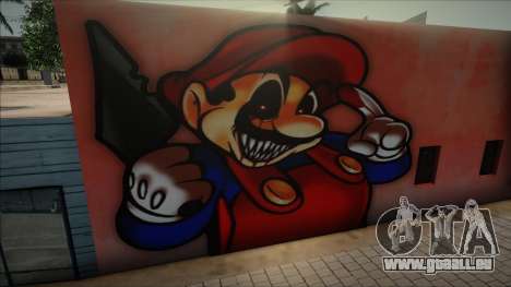 Mural Super Horror Mario pour GTA San Andreas