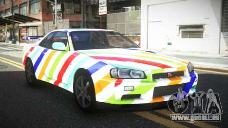 Nissan Skyline R34 PNZ S1 für GTA 4