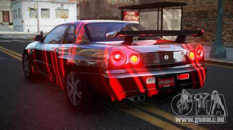 Nissan Skyline R34 PNZ S8 pour GTA 4