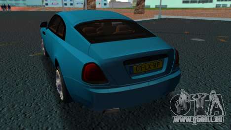 Rolls Royce Black Badge Wraith für GTA Vice City