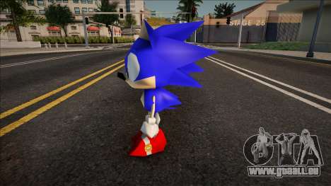 Sonic R Skin - Sonic für GTA San Andreas