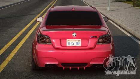 BMW M5 E60 Red pour GTA San Andreas