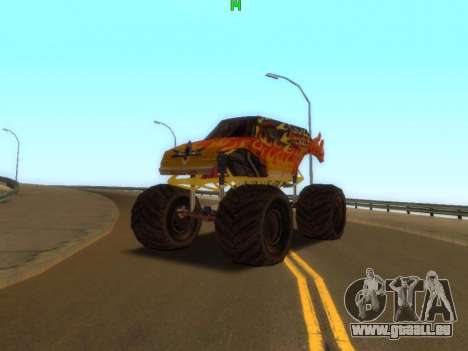 Flamme de : Monster Trux Extreme Offroad pour GTA San Andreas
