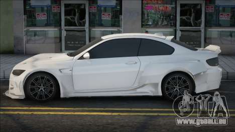 BMW M3 E92 [White] pour GTA San Andreas