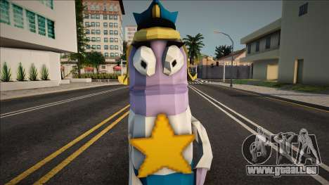 Officer Nancy Sponge Bob für GTA San Andreas