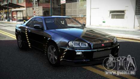 Nissan Skyline R34 PNZ S14 für GTA 4