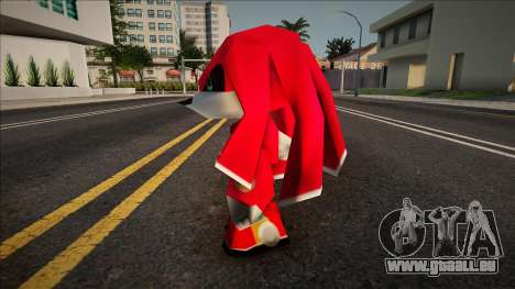 Sonic R Skin - Metal Knuckles pour GTA San Andreas