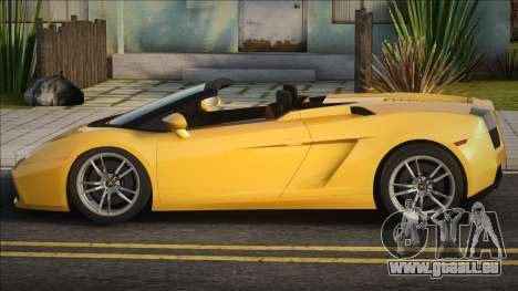 Lamborghini Gallardo Cabrio für GTA San Andreas