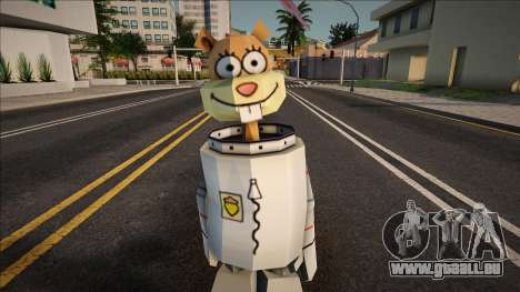 Sandy Cheeks from Sponge Bob pour GTA San Andreas