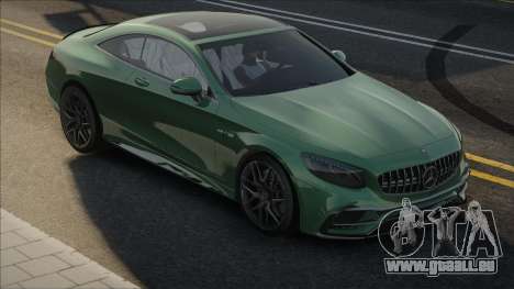 Mercedes-Benz S63 Coupe green pour GTA San Andreas