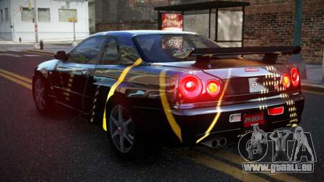 Nissan Skyline R34 PNZ S14 pour GTA 4