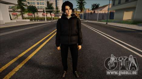 Fille en veste Skin pour GTA San Andreas