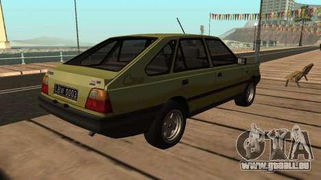 FSO Polonez Caro 1.4 mit polierten schwarzen Pla für GTA San Andreas