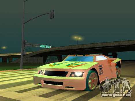 Ligne de basse de : Hot Wheels Acceleracers pour GTA San Andreas