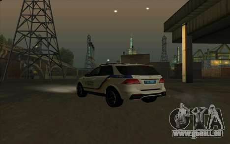 Mercedes-Benz GLE 63s NP Ukraine pour GTA San Andreas