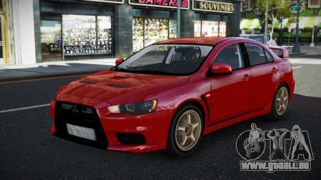 Mitsubishi Lancer Evolution X NKG pour GTA 4