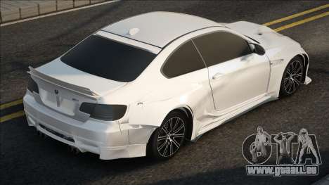 BMW M3 E92 [White] pour GTA San Andreas