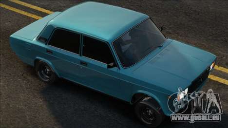 Vaz 2107 [Blue] für GTA San Andreas