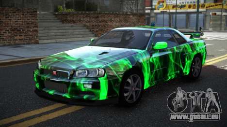 Nissan Skyline R34 PNZ S3 für GTA 4