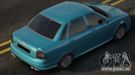 Lada Priora Blue Ver pour GTA San Andreas