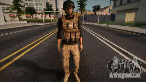 Jandarma Ozel Harekat Personeli Skin Modu pour GTA San Andreas