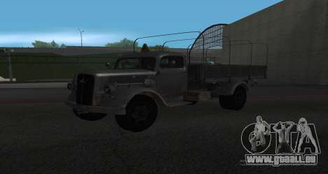 Opel Blitz 2,5-32 (Enemy Front) pour GTA San Andreas