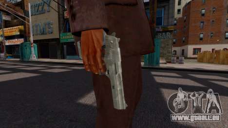 Nickel-Plated Combat Pistol pour GTA 4