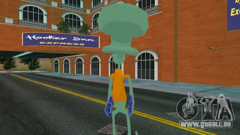 Squidward (Spongebob) Skin pour GTA Vice City