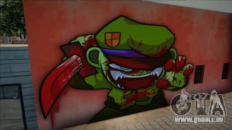 Mural Fliqpy Bloody für GTA San Andreas