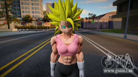 Bra (Universe 16) SSJ transformaciones v5 für GTA San Andreas