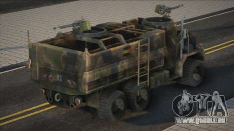 Capuchin Guntruck (M54) from Mercenaries 2: Worl für GTA San Andreas