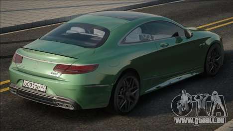 Mercedes-Benz S63 Coupe green für GTA San Andreas