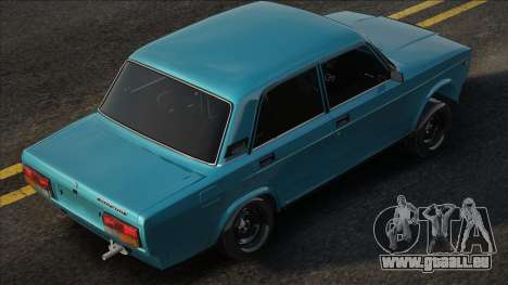 Vaz 2107 [Blue] für GTA San Andreas