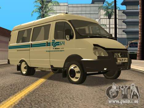 Gazelle 2705 Weißrussische Eisenbahn für GTA San Andreas