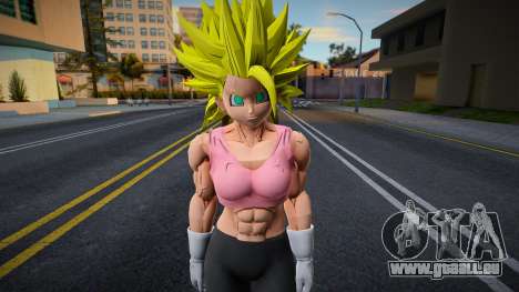 Bra (Universe 16) SSJ transformaciones v4 für GTA San Andreas