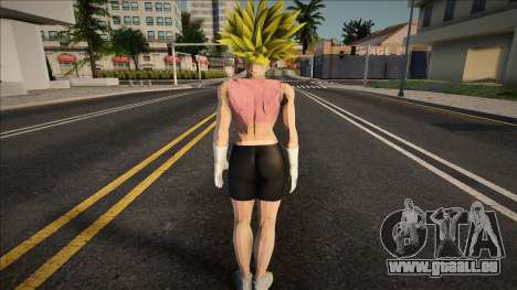 Bra (Universe 16) SSJ transformaciones v2 für GTA San Andreas