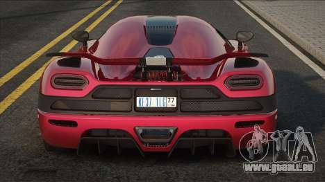 Koenigsegg Agera [Prov] pour GTA San Andreas