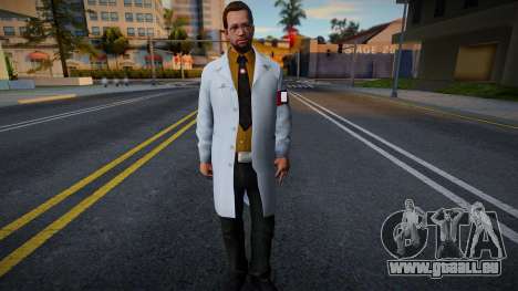 Scientifique allemand o Científico aleman de Ale pour GTA San Andreas