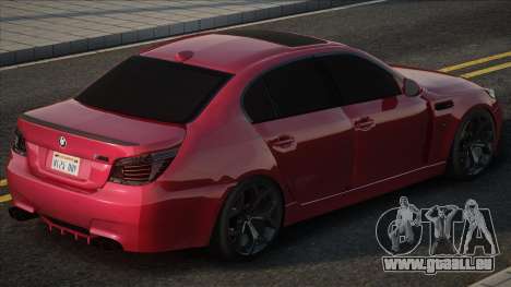 BMW M5 E60 Red für GTA San Andreas