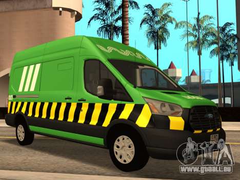 Verkehrsmanagementzentrale Ford Transit 2016 für GTA San Andreas