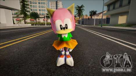 Sonic R Skin - Amy Rose pour GTA San Andreas