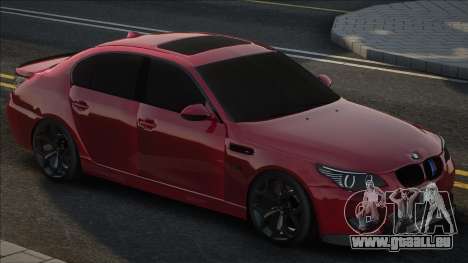 BMW M5 E60 Red pour GTA San Andreas