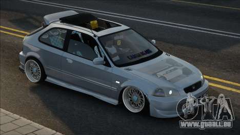 Honda Civic Starbucks pour GTA San Andreas