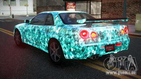 Nissan Skyline R34 PNZ S11 pour GTA 4