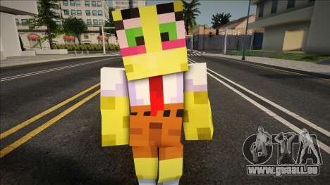 Bootleg Spongebob (Creepypasta) Minecraft für GTA San Andreas