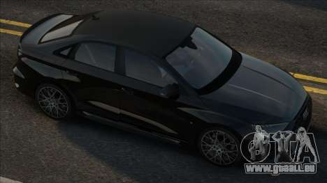 Audi RS3 2023 Blek für GTA San Andreas